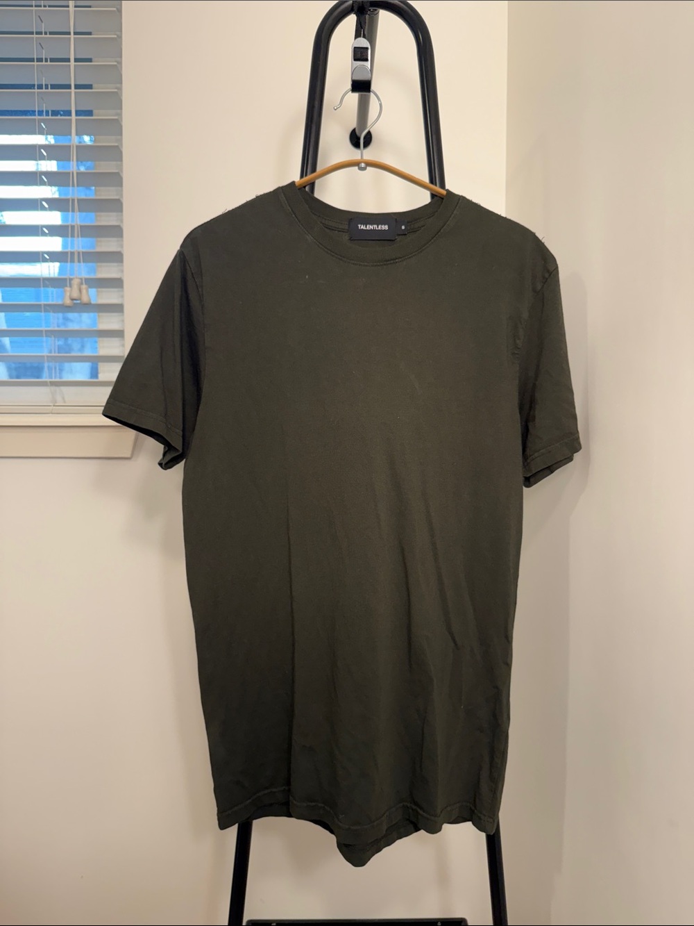 Talentless Men's dark green Crew Neck T-Shirt